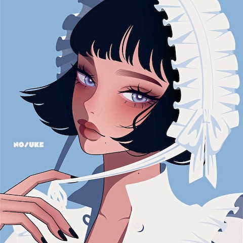 上半身イラストサンプル