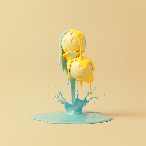 3Dアイスクリーム