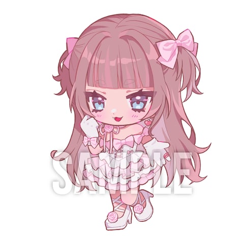 透過ミニキャライラスト