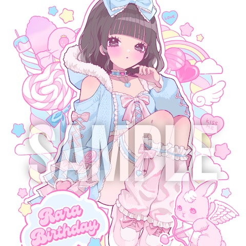 アイドル様生誕祭イラスト