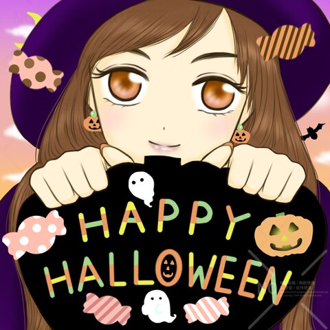 ハロウィン用イラスト