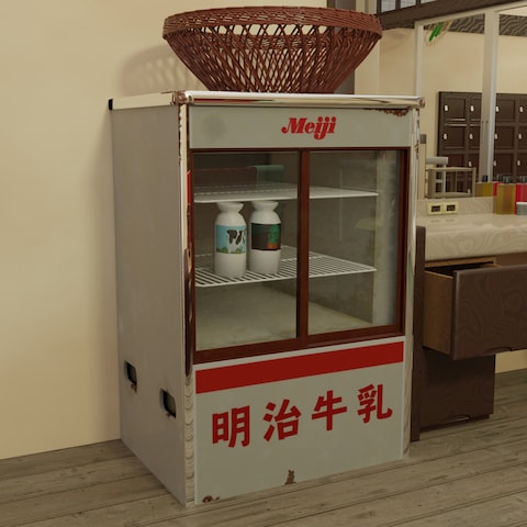 銭湯の冷蔵庫