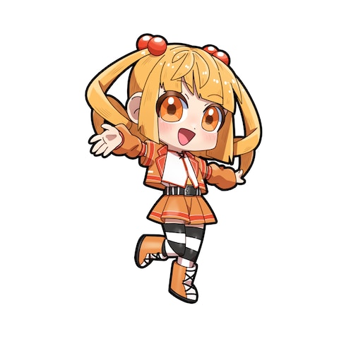 キャラクターデフォルメイラスト