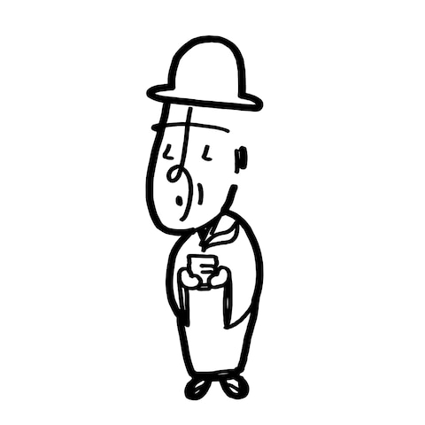 奥久慈茶パンフレット用キャラクター