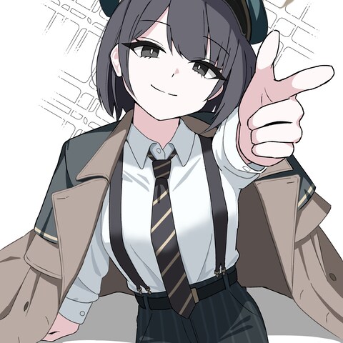 アニメ塗りイラストサンプル2
