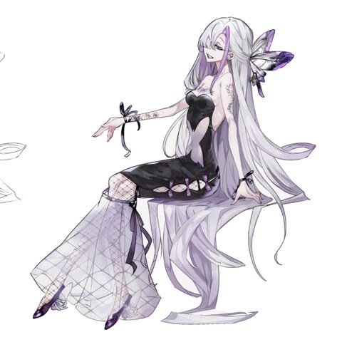 女性キャラクターデザイン、イラスト制作