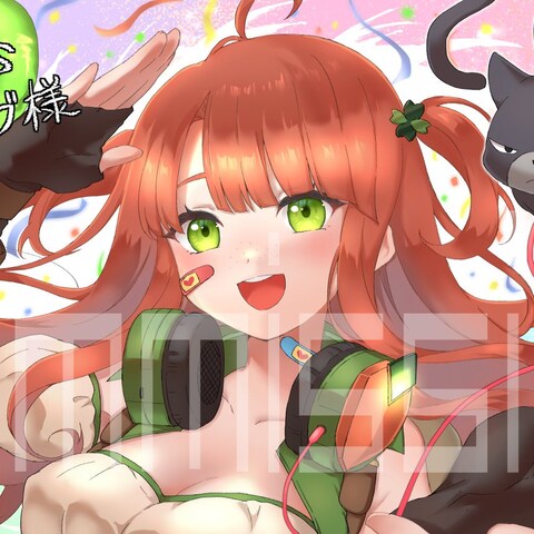 歌ってみた動画用イラスト