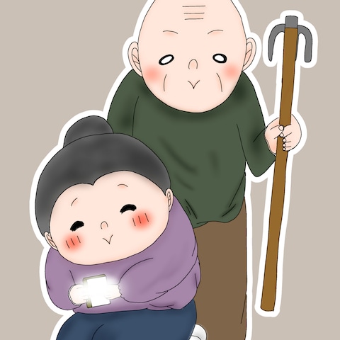 シニアキャラクターイラスト