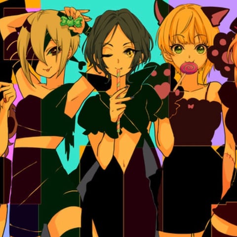 ハロウィン風イラスト