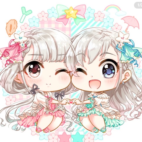 ポップでかわいいSDキャライラスト