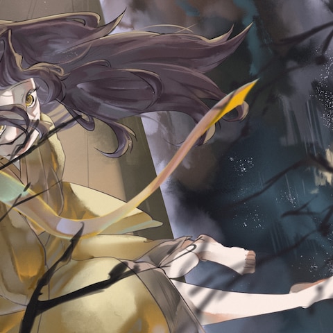 オリジナルキャラの一枚絵