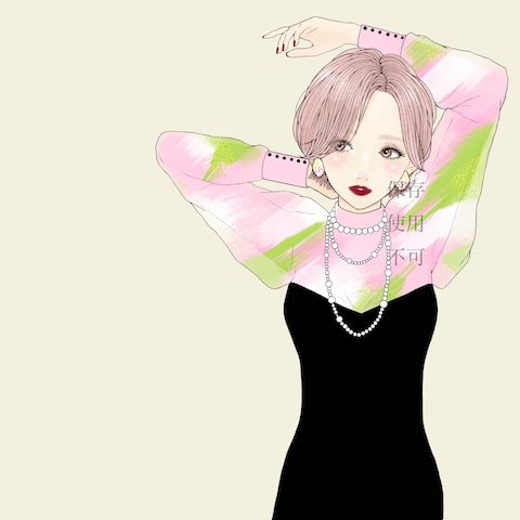 美容室の商用イラスト