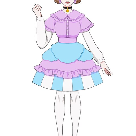 TRPGのアイドルキャラクター