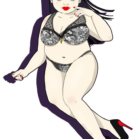 風刺画風イラスト