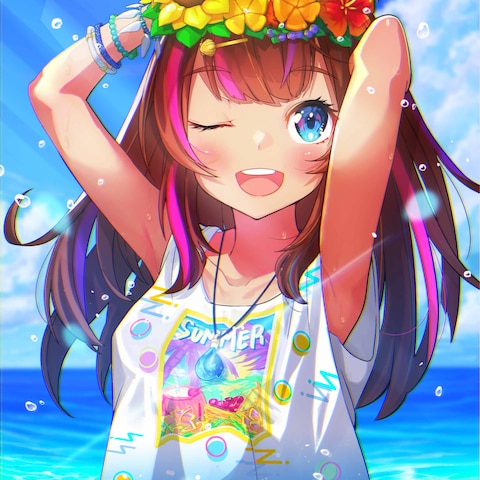 真夏の海