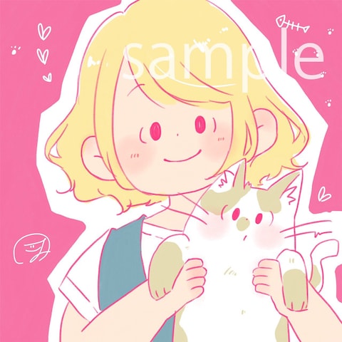 ねこちゃんと飼い主ちゃん