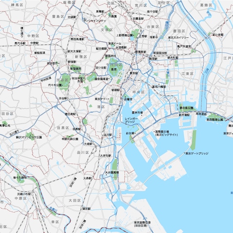 東京広域マップ