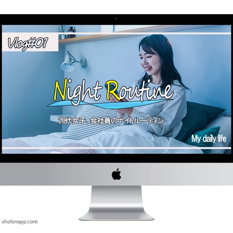 Vlogサムネイル