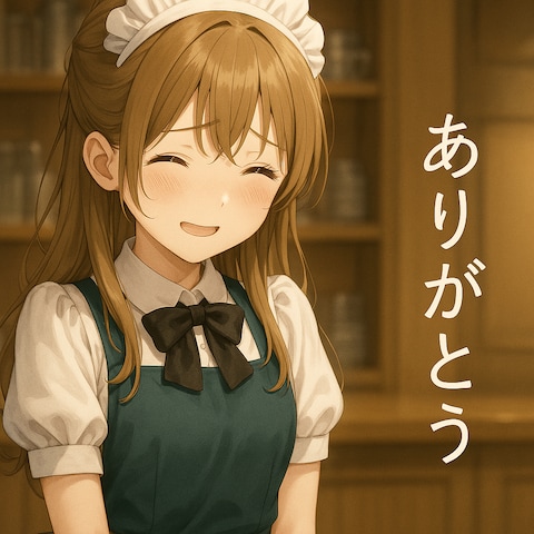 感情を届ける一枚「ありがとう」モノローグ作品