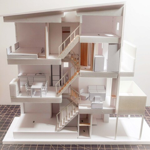一般住宅プランニング模型