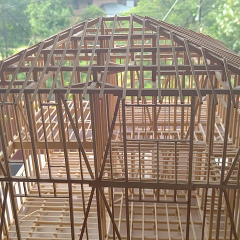 木造住宅軸組み模型