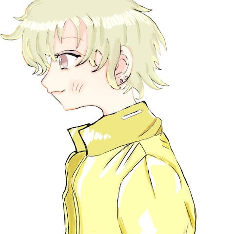 横顔イラスト