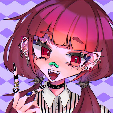 友人へ描いたアイコンです※利用しないでください