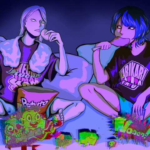 アメコミ風なイラスト