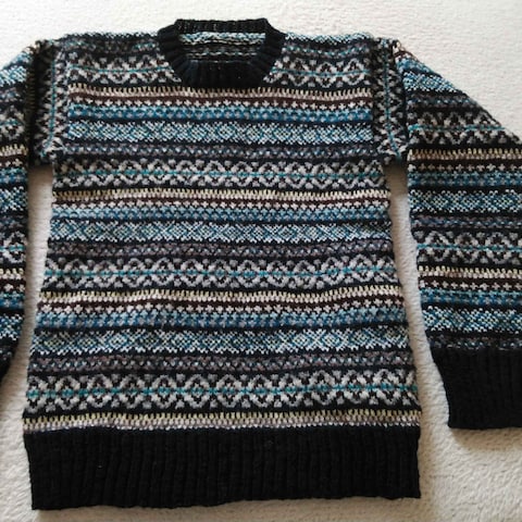 編み物代行　フェアアイルセーター