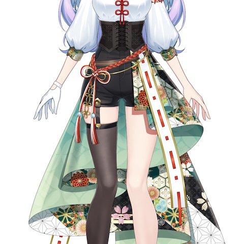 LOViT STUDIO 越水蛍灯様パーツ分けイラスト制作