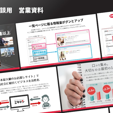 日本最大級のお店探しサイト 営業資料