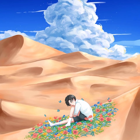 砂漠にて