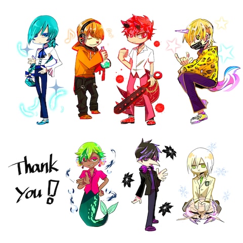 ディフォルメ【擬人化】