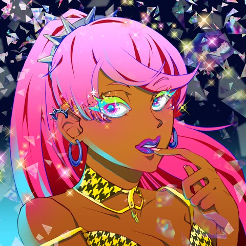 POPな女の子アイコン