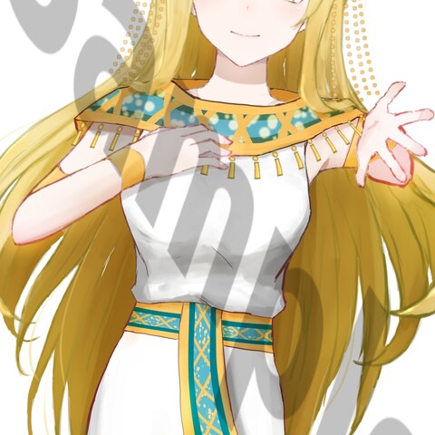 ネフェル・アスワ様を描かせて頂きました！