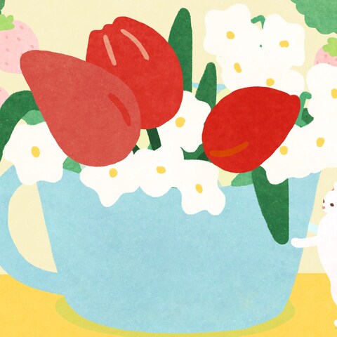 お花のイラスト