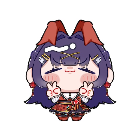 個人Vtuber様からのグッズ用SDイラスト