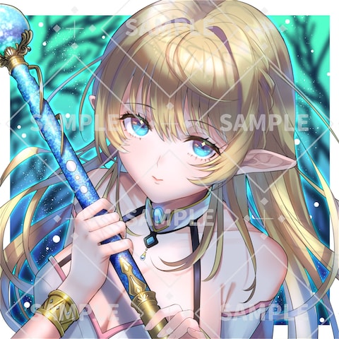 厚塗り風アイコンイラスト