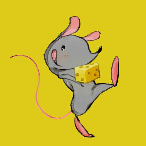 動物のイラスト　自主制作