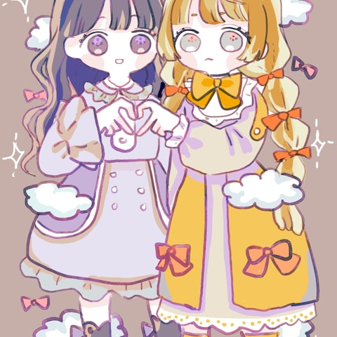 女の子ふたり組