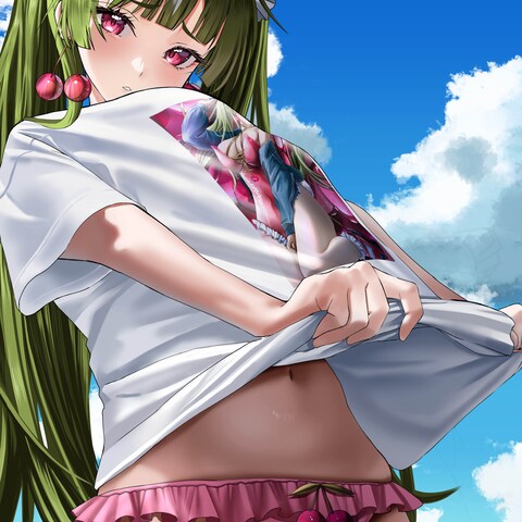 Re:viusコラボTシャツ宣伝用イラスト