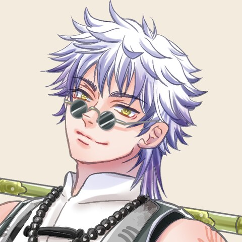 立ち絵:顔のアップ