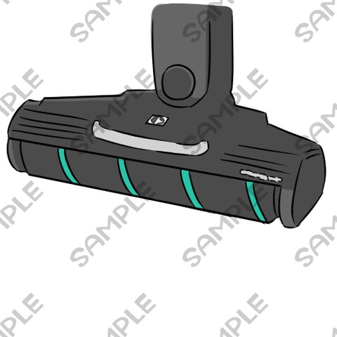 ブログで使われるイラスト・掃除機の先