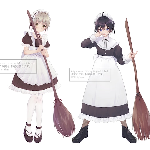 オリジナルキャラ立ち絵