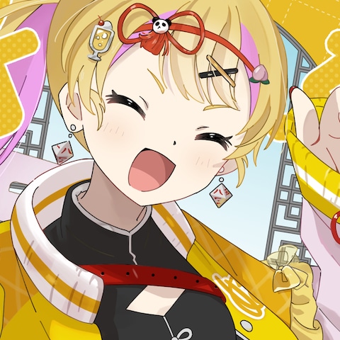 歌ってみた動画ハオのパロディイラスト、デザイン作成