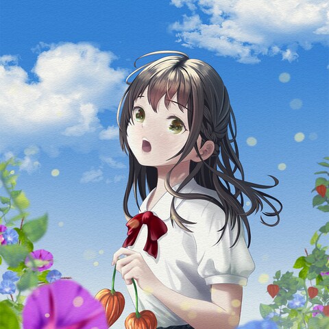 朝顔と鬼灯
