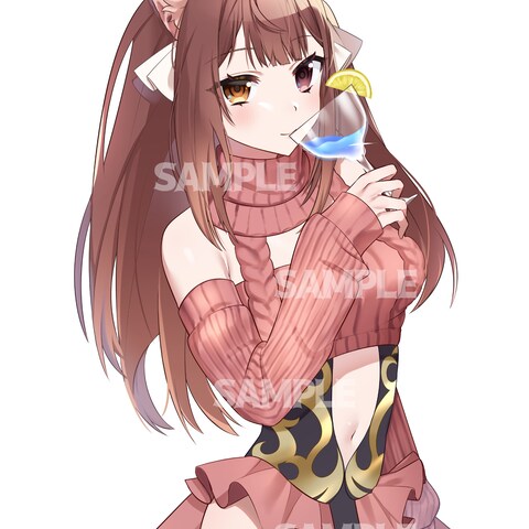 Vtuber 彩友ッチさんのサムネ用立ち絵