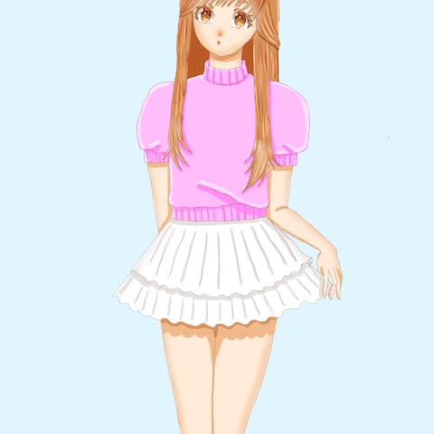 ご依頼いただいた女の子
