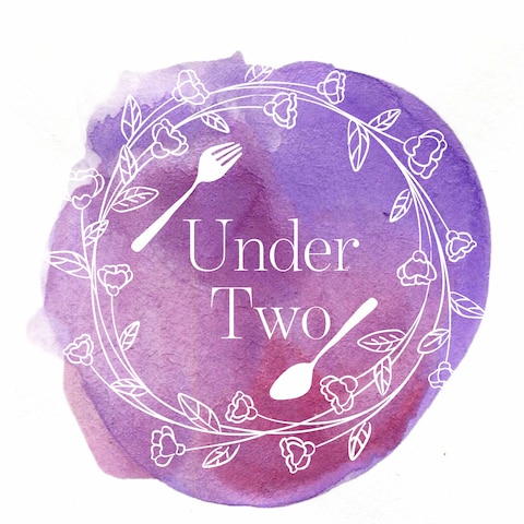 低糖質レシピを公開している「Under2」様のロゴデザイン