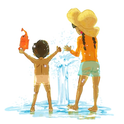 Summer mood.